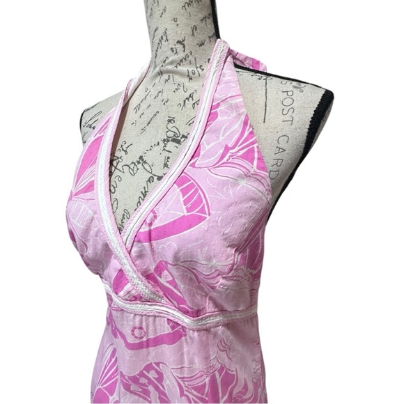 Lilly Pulitzer Vintage Butterfly Summer Sun Dress Size 8 - Picture 3 of 8